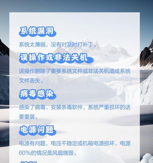 电脑频繁重启问题解决方法（解决电脑隔一会就重启一次的有效途径）